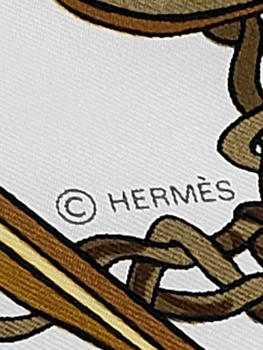 Hermès Paris Vintage Silk Scarf Equestrian Horse & Rider Green Border